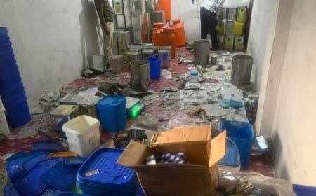 सीहोर: डोडी में सांची का नकली घी बनाने वाली फैक्ट्री का भंडाफोड़