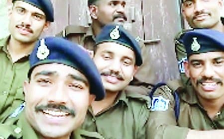 वर्दी में रील बनाना पड़ा भारी, एसपी ने छह नव आरक्षकों को थमाया नोटिस