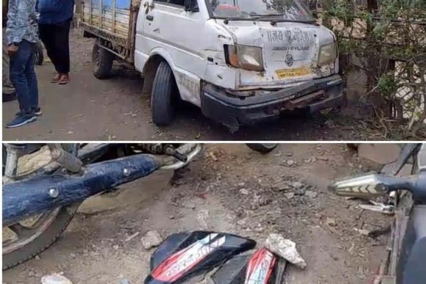 इंदौर: अब लोडिंग वाहन ने कई गाड़ियों को मारी टक्कर... चार लोग घायल