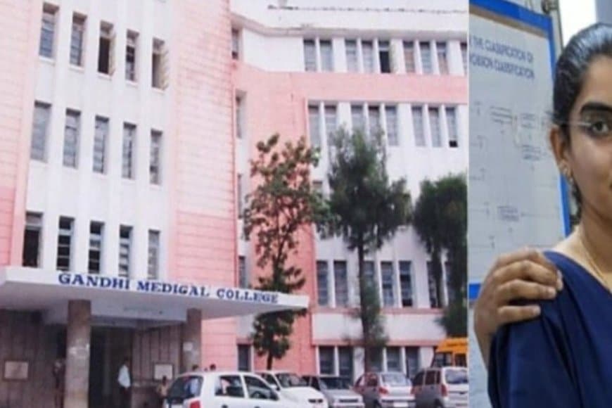 भोपाल: जीएमसी की एमबीबीएस छात्रा का शव हॉस्टल के बाथरूम में मिला