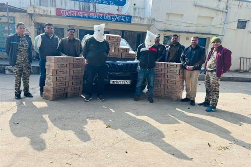 MP  बड़ी कार्रवाई: सात दिन में 83 लाख की अवैध शराब जब्त, झाबुआ-इंदौर समेत कई जिलों में छापे