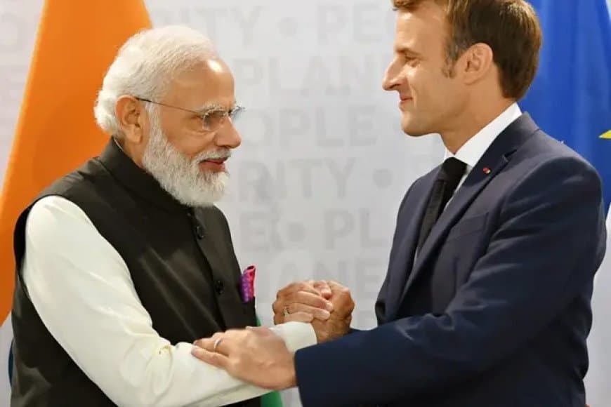 फ्रांस के राष्ट्रपति आए भारत...खास अंदाज में पीएम मोदी ने कहा-वेलकम मेरे प्यारे दोस्त