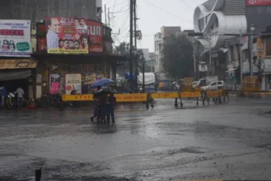नौ राज्यों में अलर्ट... मध्यप्रदेश के रतलाम में बारिश...जयपुर में ओलावृष्टि 
