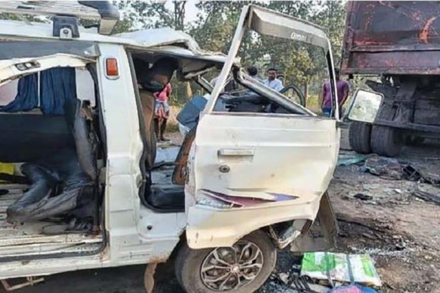 ओडिशा: ट्रक ने वैन को मारी टक्कर... पांच पुलिस जवानों की मौत