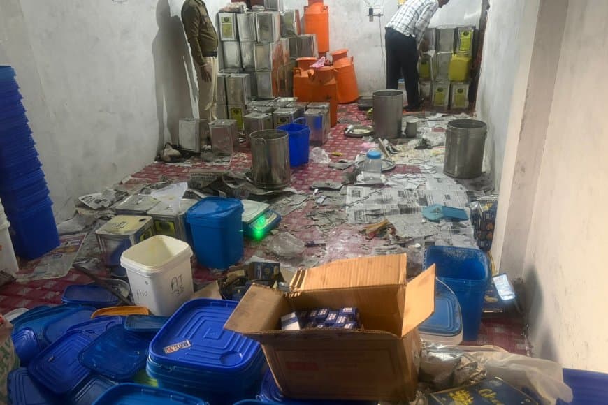 सीहोर: डोडी में सांची का नकली घी बनाने वाली फैक्ट्री का भंडाफोड़