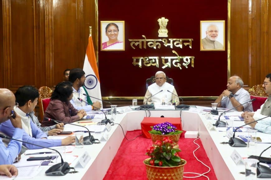 मध्यप्रदेश: राज्यपाल ने मुख्यमंत्री दुधारू पशुप्रदाय योजना की टटोली नब्ज