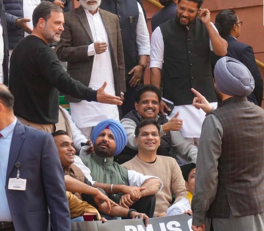 लोकसभा: राहुल ने केंद्रीय मंत्री को कहा-गद्दार दोस्त... बिट्टू बोले-देश का दुश्मन