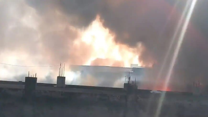 राजस्थान: फैक्ट्री में लगी भीषण आग... आठ मजदूर जिंदा जले