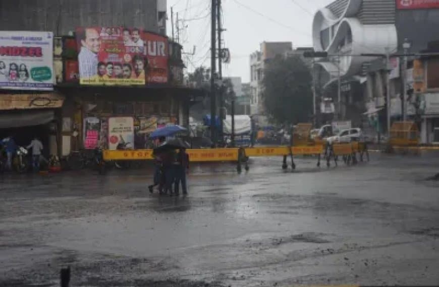 नौ राज्यों में अलर्ट... मध्यप्रदेश के रतलाम में बारिश...जयपुर में ओलावृष्टि 