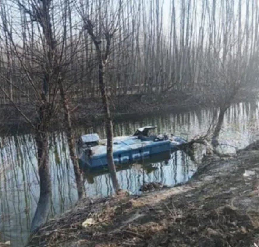 श्रीनगर: नहर में गिरी सेना की गाड़ी,  सीआरपीएफ के सात जवान घायल