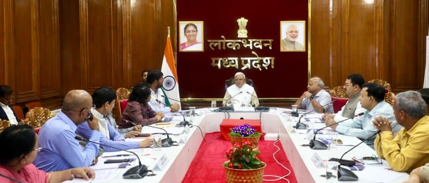 मध्यप्रदेश: राज्यपाल ने मुख्यमंत्री दुधारू पशुप्रदाय योजना की टटोली नब्ज