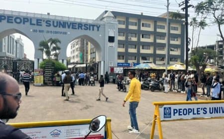 भोपाल: अल्लाह हू अकबर... पीपुल्स यूनिवर्सिटी में दोपहर करेंगे ब्लास्ट