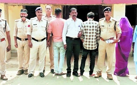 अवैध प्रेम में पति की हत्या, पत्नी ने प्रेमी संग रची साजिश