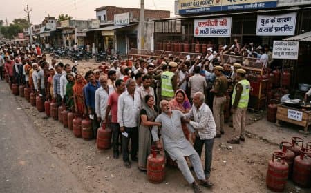 भारत में LPG संकट: सिलेंडर की किल्लत से 2 की मौत, यूपी-एमपी समेत कई राज्यों में मचा हाहाकार