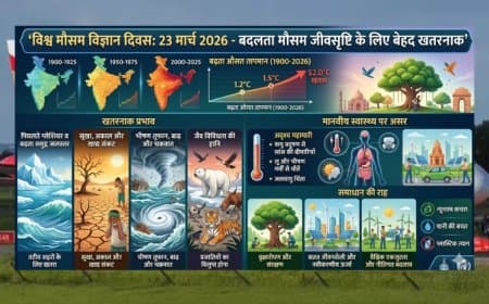 बदलता मौसम: जीवसृष्टि के लिए खतरे की घंटी और अस्तित्व का संकट