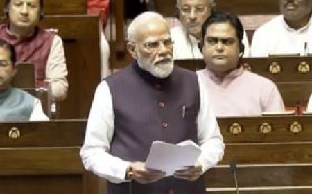 राज्यसभा में मोदी  : पश्चिम एशिया संकट भारत के लिए बड़ी परीक्षा, राज्यों को टीम इंडिया की  तरह करना होगा काम