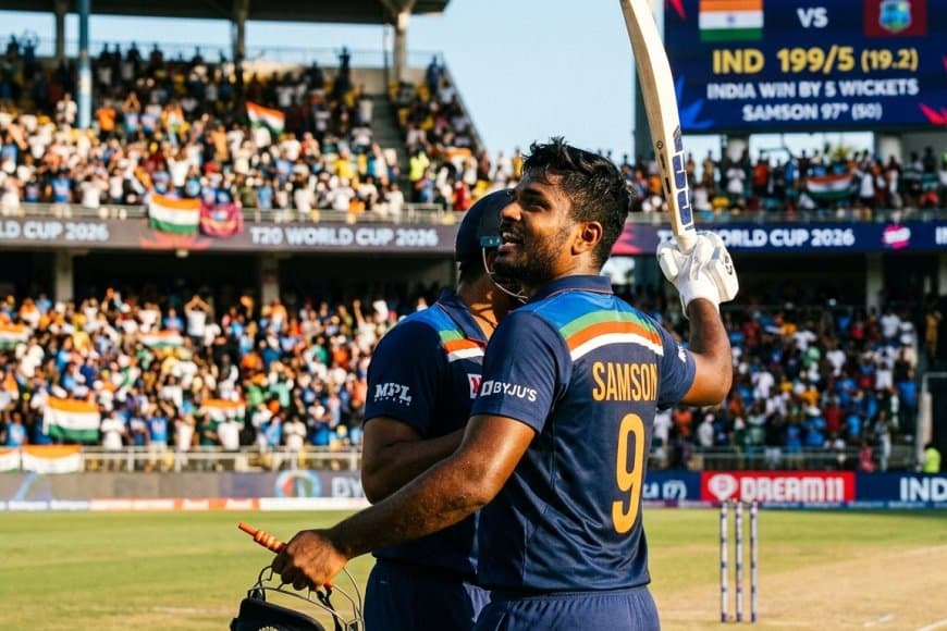 संजू का तूफान: ईडन में विंडीज चित, अब 5 मार्च को वानखेड़े में इंग्लैंड से टकराएगा भारत