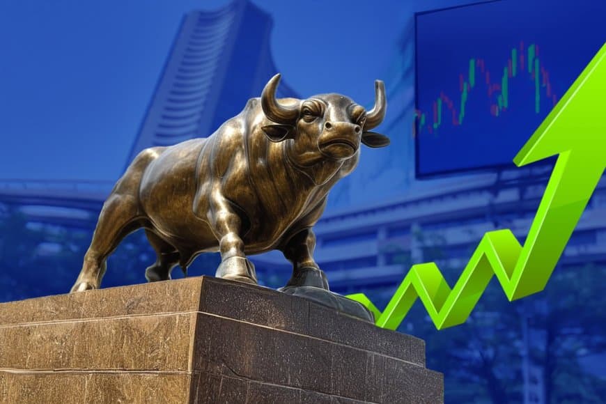 भारतीय शेयर बाजार में तेजी... संभला बाजार... सेंसेक्स में 550 अंकों का उछाल