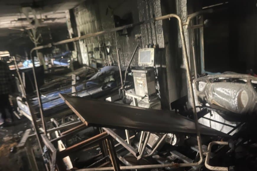 ओडिशा: कटक के अस्पताल में लगी आग, 10 मरीजों की मौत