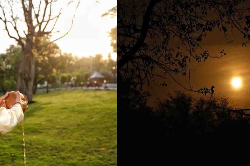 हिंदू नववर्ष: मध्यप्रदेश के ने सूर्य को अर्घ्य अर्पित कर की दिन की शुरुआत