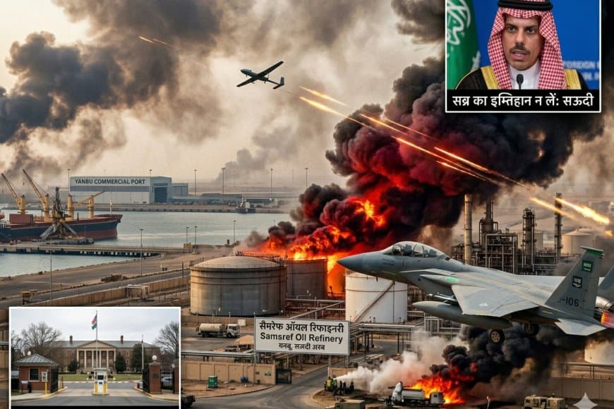ईरान-इजराइल युद्ध डे 20: सऊदी रिफाइनरी पर हमला, अमेरिका में ड्रोन अलर्ट