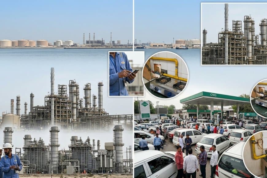 कतर गैस प्लांट पर हमला: भारत में ऊर्जा संकट, 20% गैस सप्लाई ठप