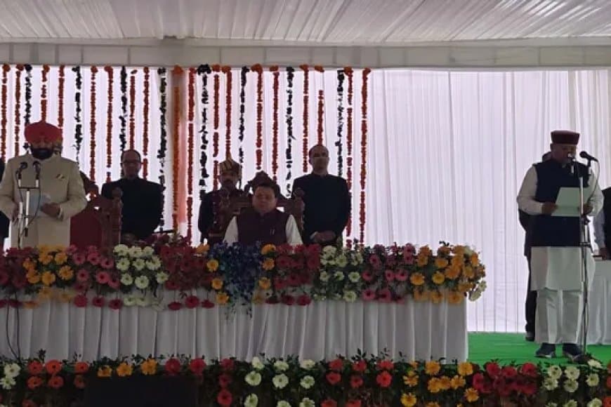 उत्तराखंड: धामी मंत्रिमंडल का विस्तार... पांच नए मंत्रियों ने ली शपथ 