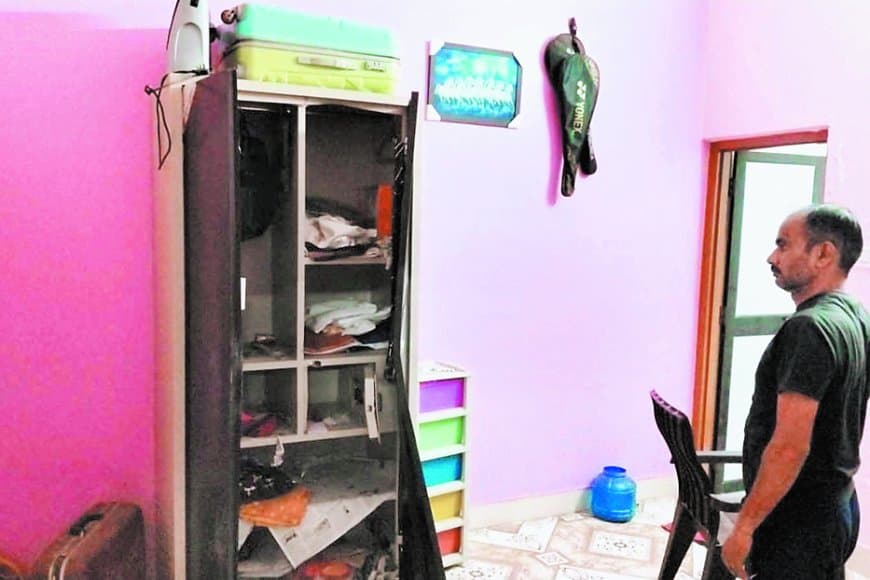 रीवा में सूने घर पर चोरी, एयरपोर्ट कर्मचारी के लाखों के जेवर पार