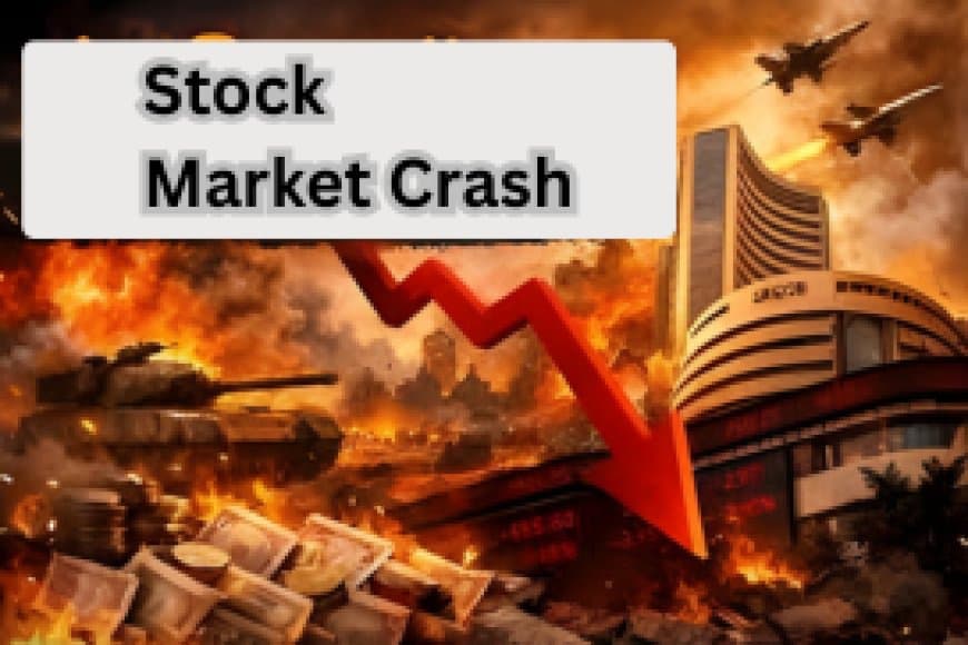 Stock Market Crash: शेयर बाजार धराशायी, सेंसेक्स 1100 अंक टूटा, निवेशकों के डूबे 5 लाख करोड़