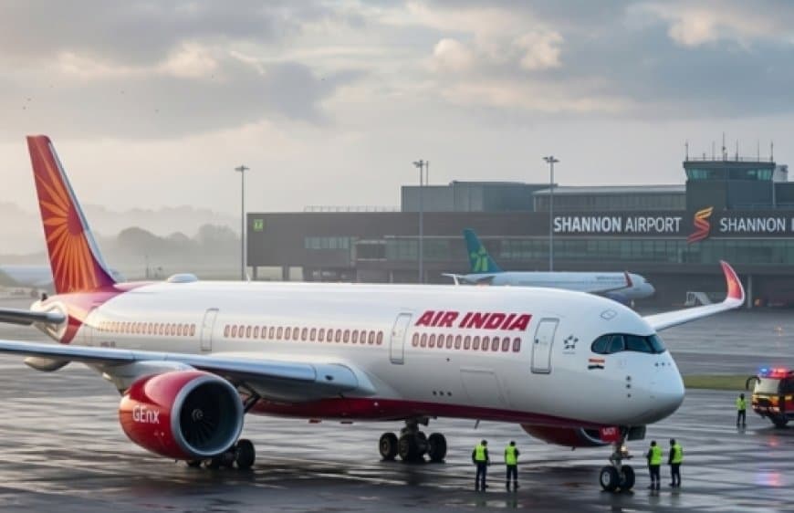 एयर इंडिया न्यूयॉर्क-दिल्ली फ्लाइट की आयरलैंड में इमरजेंसी लैंडिंग; ए350 विमान में आई तकनीकी खराबी