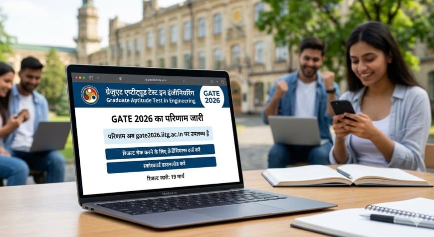 GATE 2026 Result Out: आईआईटी गुवाहाटी ने जारी किया गेट परीक्षा का परिणाम, ऐसे करें चेक