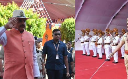 भोपाल: एनएसजी समग्र क्षमता निर्माण प्रशिक्षण-प्रदर्शन में सीएम ने दी सलामी