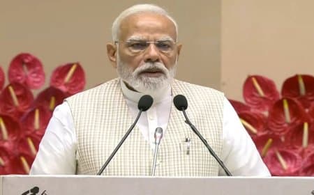 पीएम मोदी ने कहा- हमारे देश की संसद एक नया इतिहास रचने के करीब