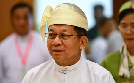 म्यांमार: तानाशाह मिन आंग ह्लाइंग का बड़ा फैसला, फांसी की सजा उम्रकैद में बदली, पूर्व राष्ट्रपति रिहा