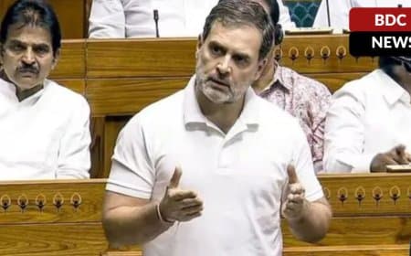 लोकसभा में महिला आरक्षण पर चर्चा: राहुल गांधी के भाषण के दौरान भारी हंगामा | Women Reservation Bill Debate