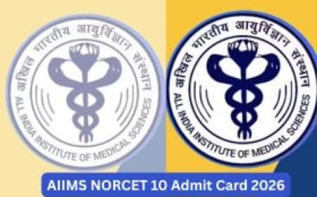 AIIMS NORCET 10 Admit Card 2026: मुख्य परीक्षा के एडमिट कार्ड जारी, जानिए कहां से हांगे डाउनलोड