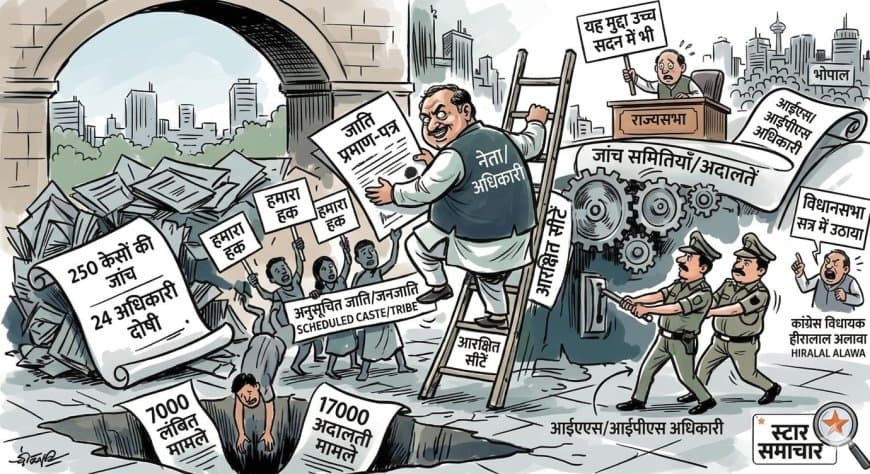 गजब एमपी:.. असली हकदारों से नकली छीन रहे अधिकार