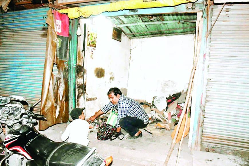 अमहिया मार्ग पर सुबह से चलेगी जेसीबी, अतिक्रमण हटाने को तैयार नगर निगम टीम