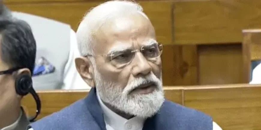 पीएम मोदी ने महिला आरक्षण बिल को 'अपराध का प्रायश्चित' बताया