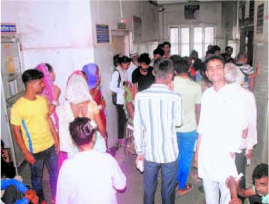 जिला अस्पताल सीटी स्कैन हेतु आभा आईडी अनिवार्य, बढ़ी मरीज परेशानी