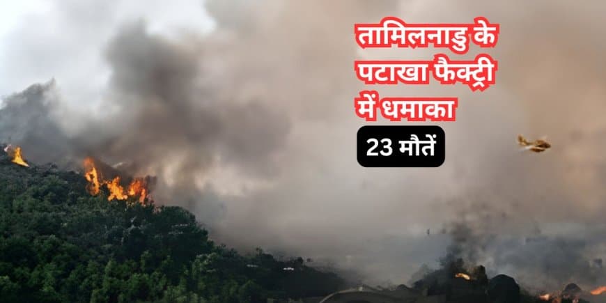 Tamil Nadu Factory Blast: विरुधुनगर पटाखा फैक्ट्री में विस्फोट, 23 की मौत, कई घायल