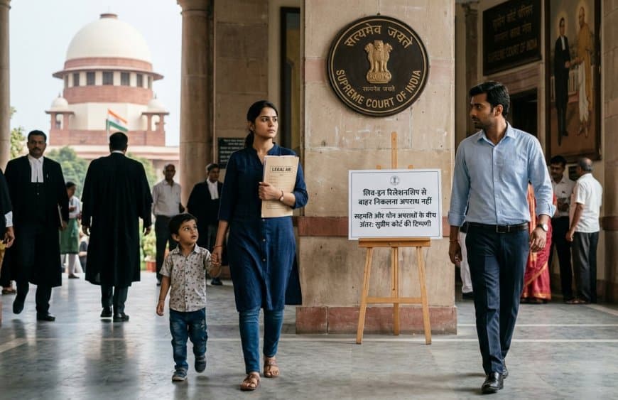 लिव-इन से अलग होना अपराध नहीं,  सहमति और बच्चों के अधिकारों पर 'सुप्रीम' टिप्पणी