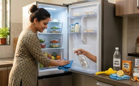 फ्रिज की सफाई: सेहत और ताजगी के लिए अपनाएं ये आसान डीप क्लीनिंग स्टेप्स