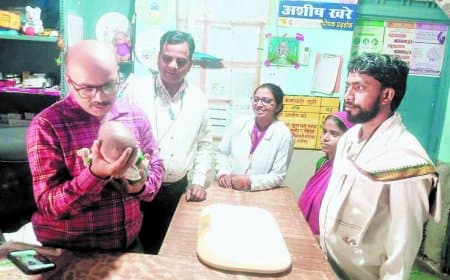 इलाज और आहार से तीन माह की बच्ची की बची जान, लौटी मुस्कान