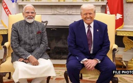 ट्रंप बोले- मैं भारत से प्यार करता हूं... प्रधानमंत्री नरेंद्र मोदी का एक बहुत बड़ा प्रशंसक भी हूं 