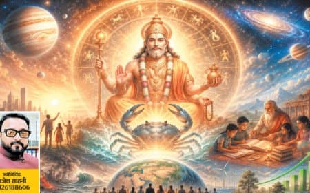 शीर्षक (14 शब्द) उच्च राशि कर्क में गुरु प्रवेश, बदलेंगे भाग्य और विश्व के समीकरण