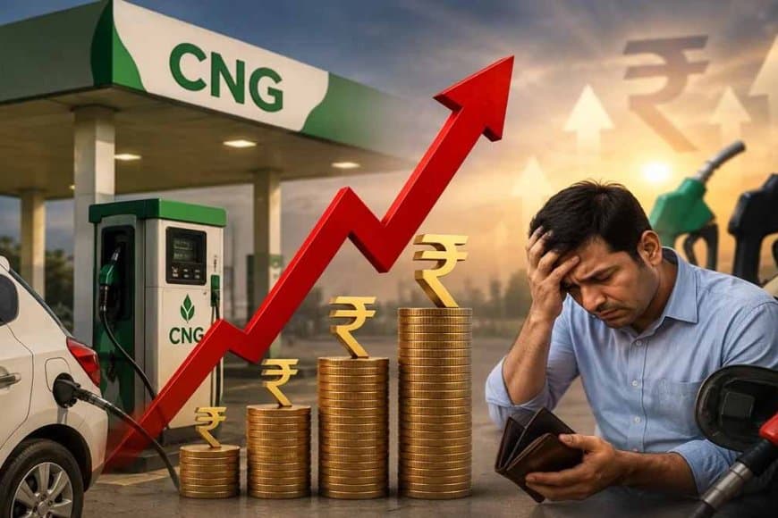 महंगाई का झटका...दिल्ली में एक बार फिर बढ़े सीएनजी के भाव, तीन दिन में तीन रुपए हुई महंगी