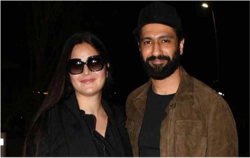 डिलीवरी के छह महीने के बाद पति विक्की कौशल संग एयरपोर्ट पर स्पॉट हुई अभिनेत्री कटरीना  