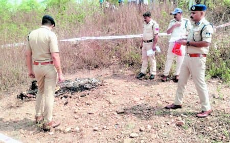 खोरखा जंगल में महिला का जला शव मिलने से फैली सनसनी