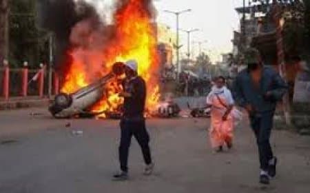मणिपुर में फिर भड़की हिंसा, 13 मई से लापता 6 नागा पुरुषों के शव मिलने के बाद NPF मुख्यालय में लगाई आग